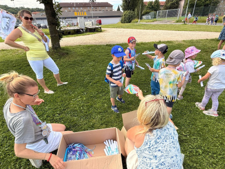 Společný projekt naší školky a FK Baník